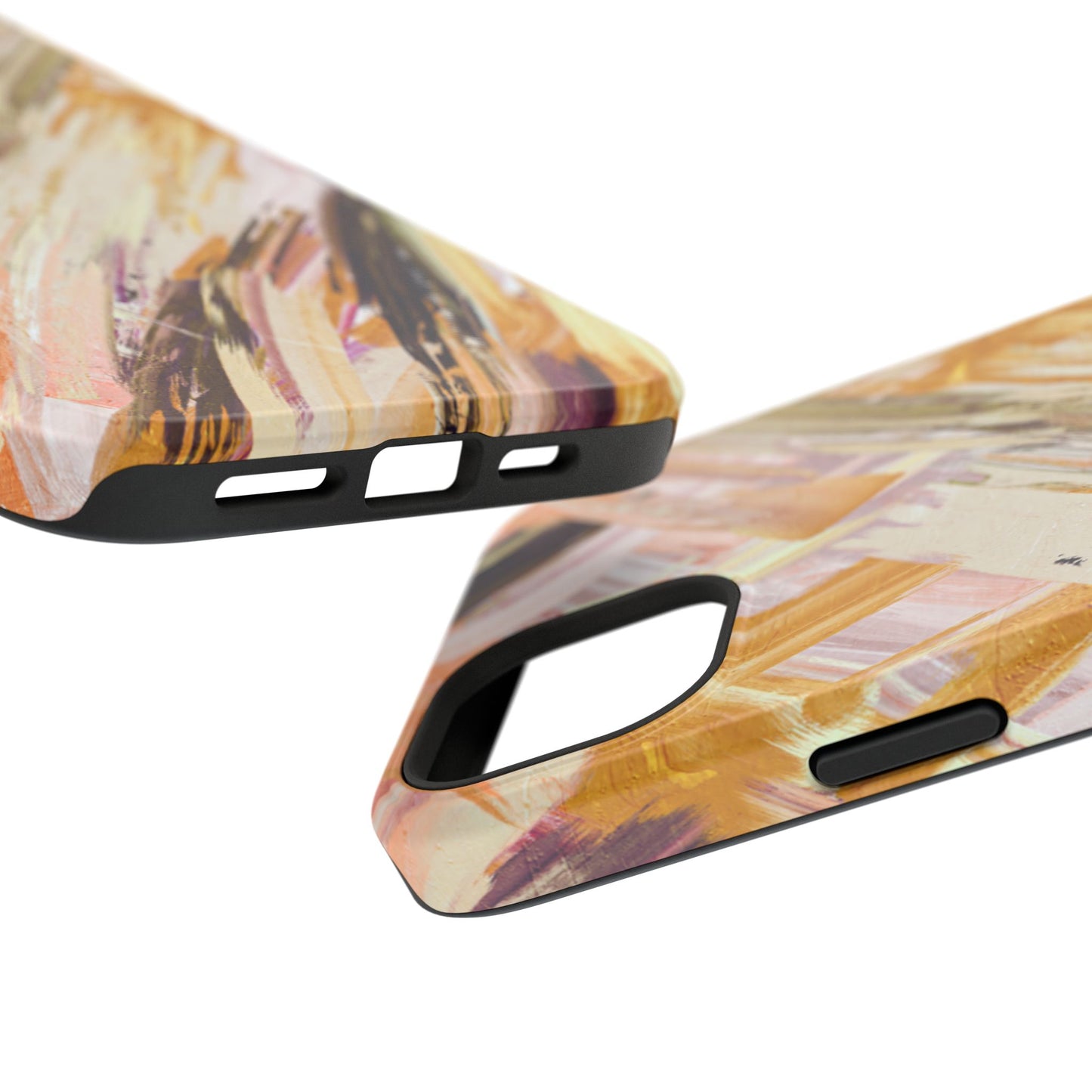 Impact-Resistant Phone Case – Brush & Bronze