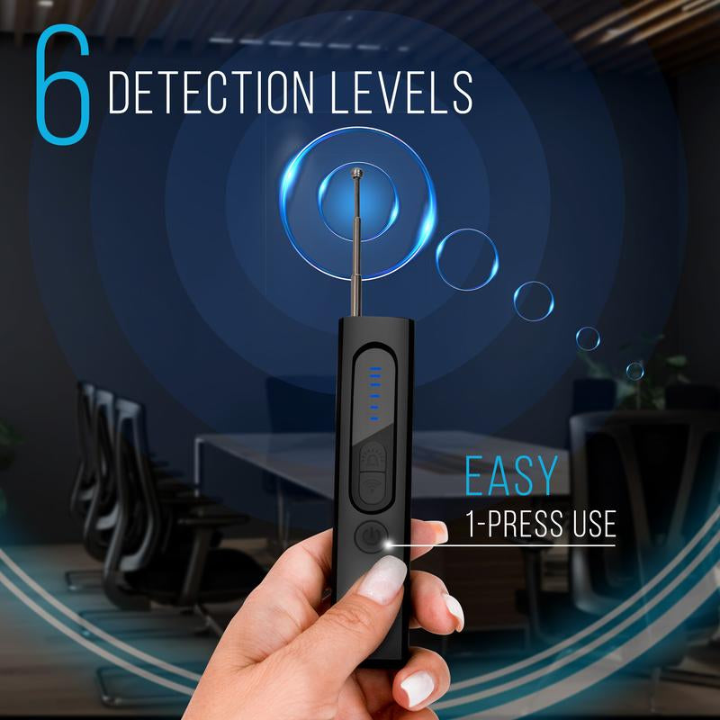 Military-Grade Hidden Camera & GPS Detector: 8th Street, Hotel/Airbnb Safety