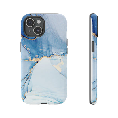 Protective Phone Case – Blue Agate