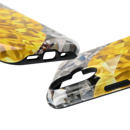 Impact-Resistant Phone Case – Heart of Gold