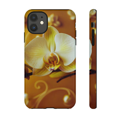 Protective Phone Case – Amber Orchid