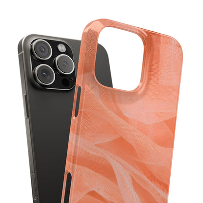 Slim Phone Case – Coral Veil