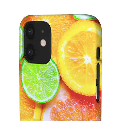 Snap Phone Case – Sunkissed Citrus