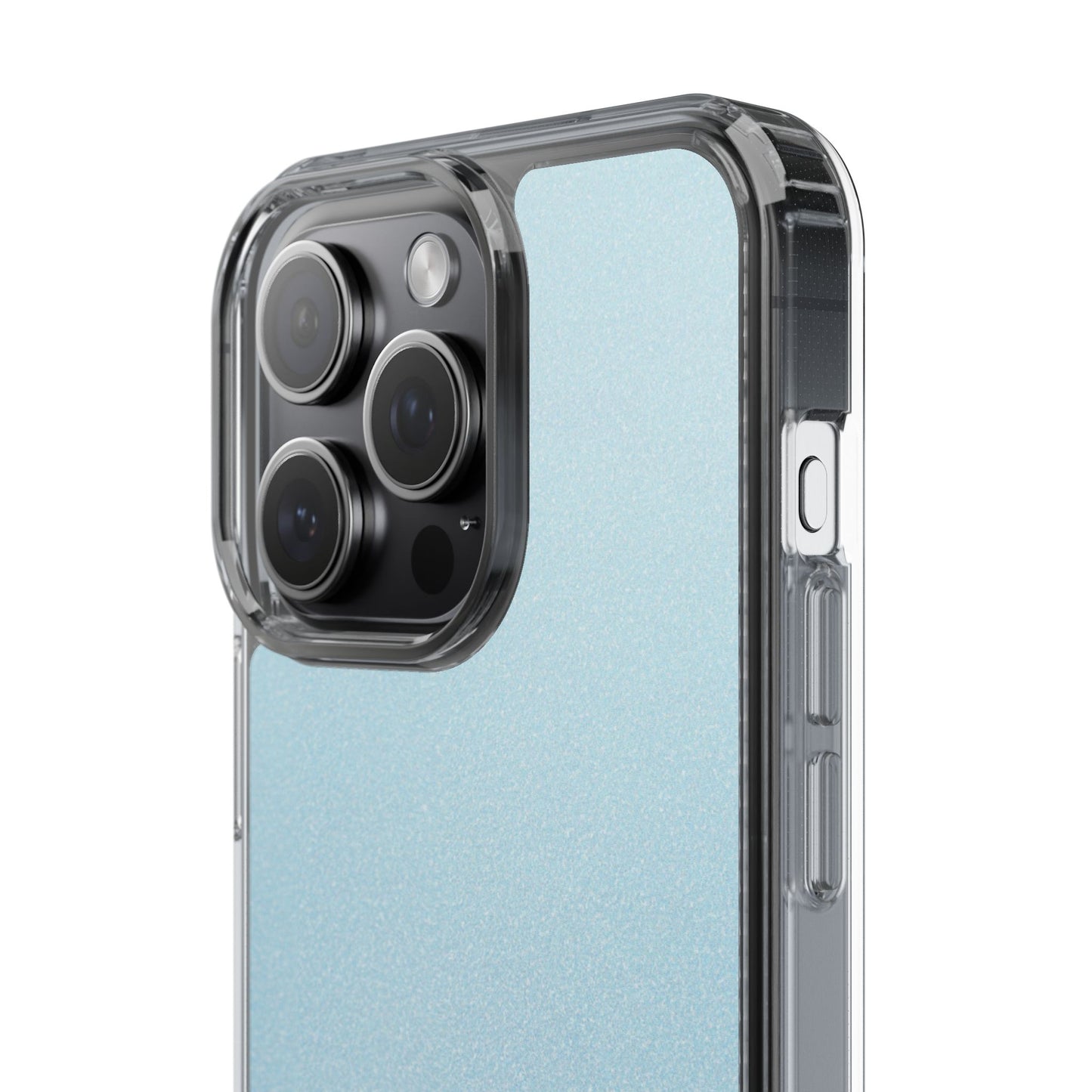 Clear Phone Case – Blue Whisper