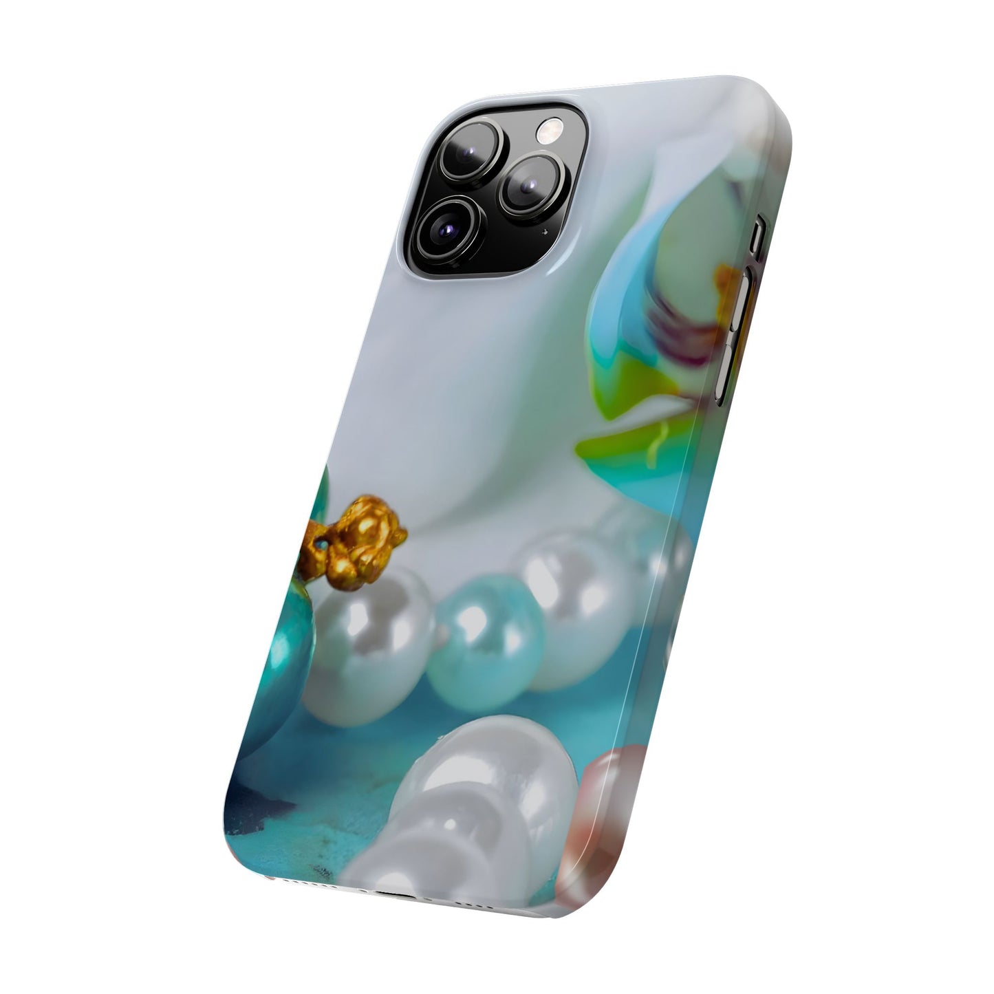 Slim Phone Case – Mermaid's Pearl