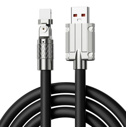 Right-Angle Gaming Charging Cable – Play While You Charge