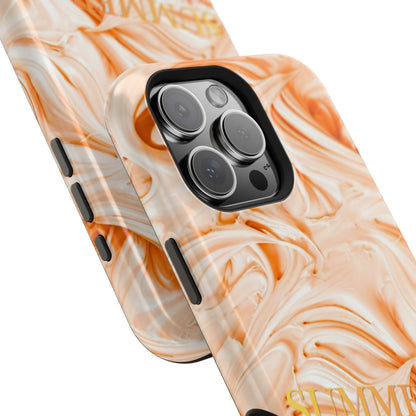 Impact-Resistant Phone Case – Peach Sorbet