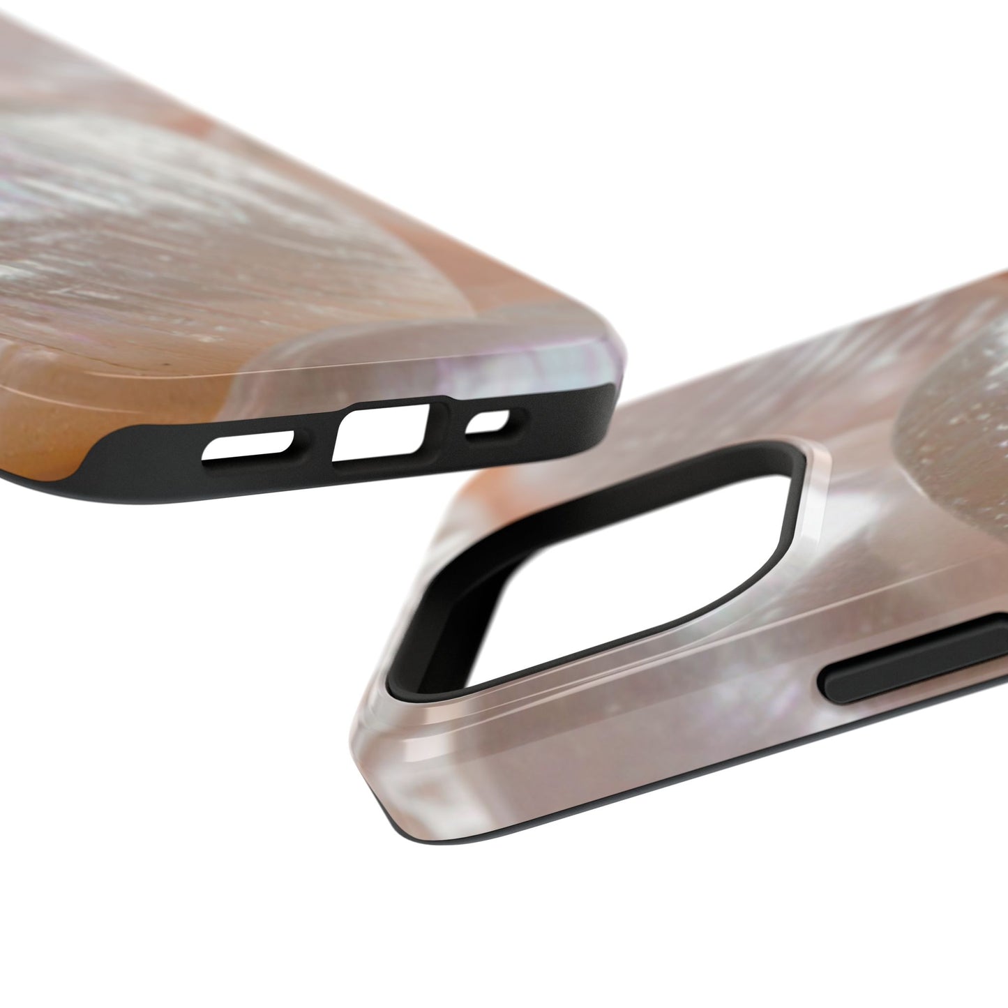 Impact-Resistant Phone Case – Blush Pearl