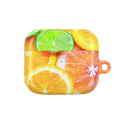 Earbud Case Cover – Sunkissed Citrus