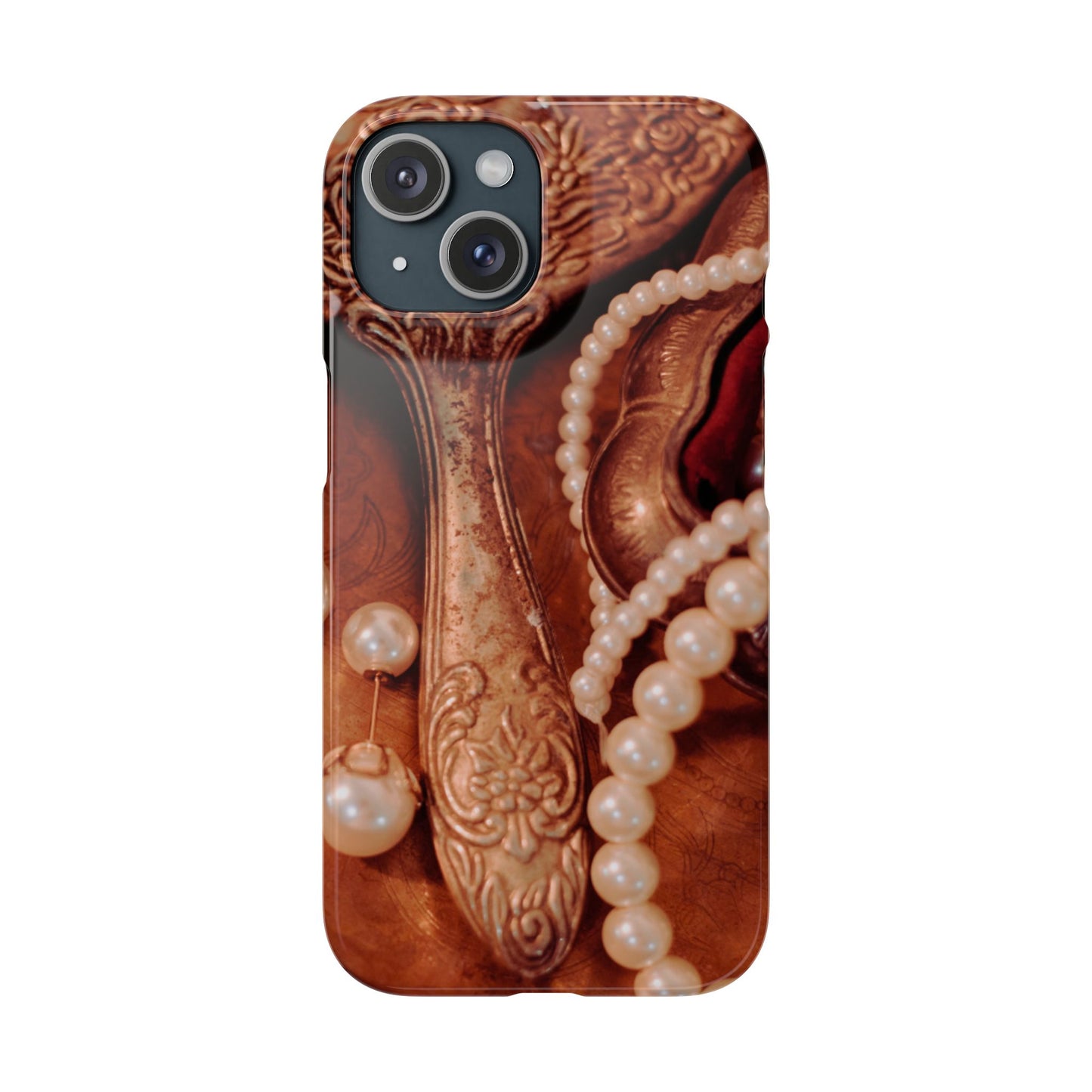 Snap Phone Case – Bronze Vanity