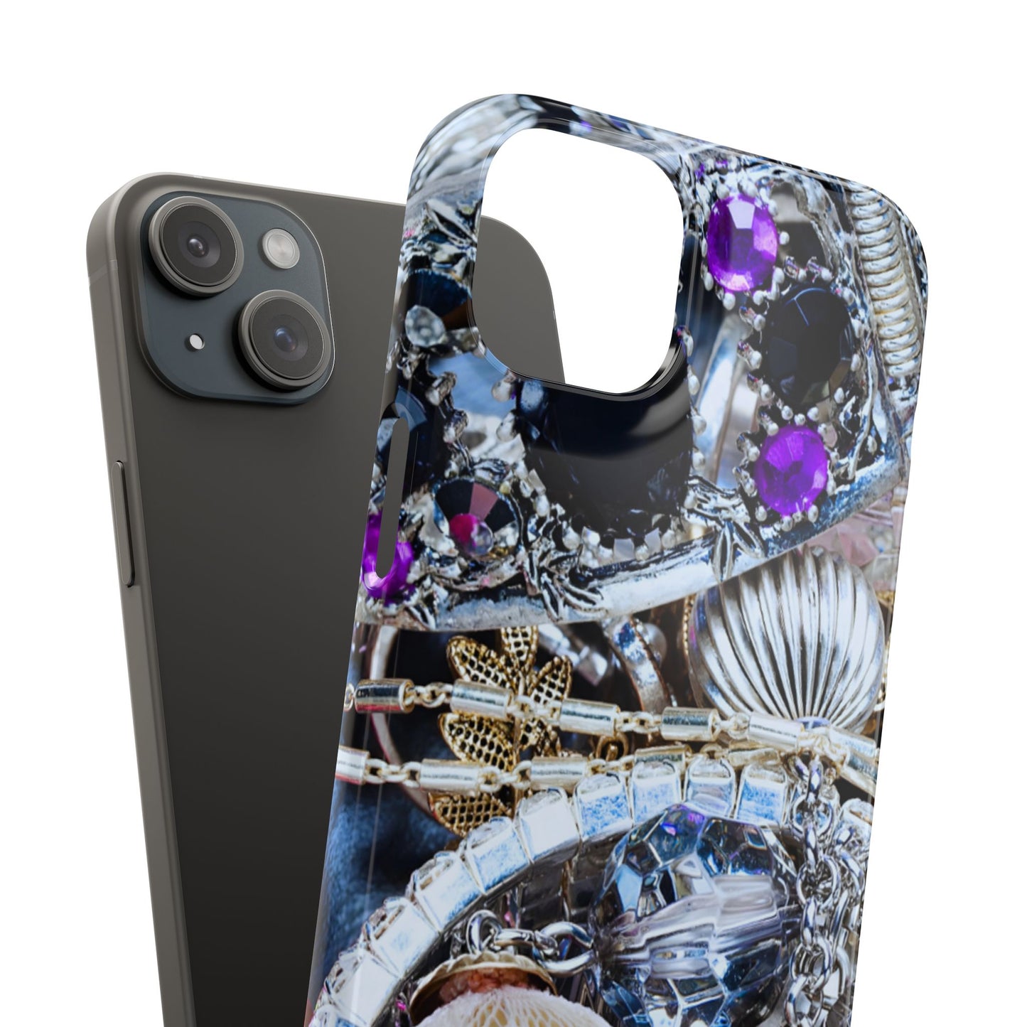 Snap Phone Case – Chrome Jewel