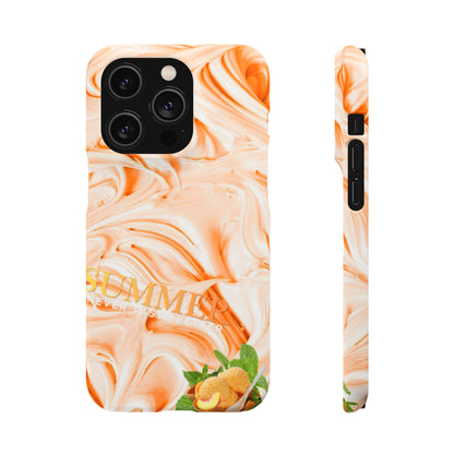 Snap Phone Case – Peach Sorbet