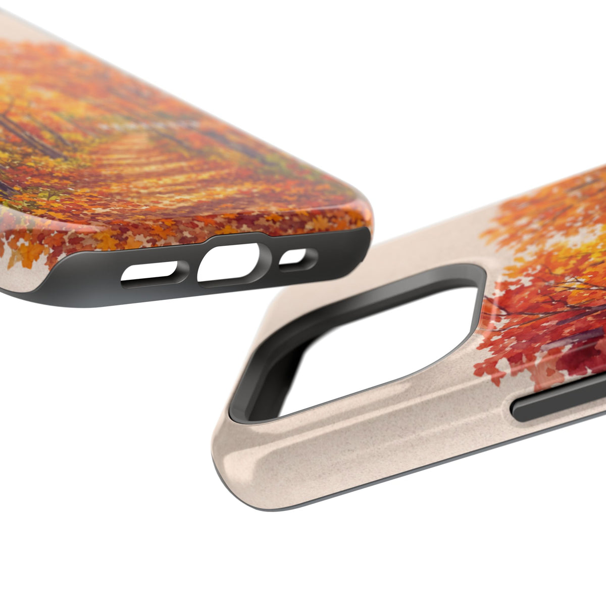 Wireless-Charging Compatible Case – Autumn Remembered – Compatible with iPhone 13–17 & Samsung Galaxy S25–S26 Series
