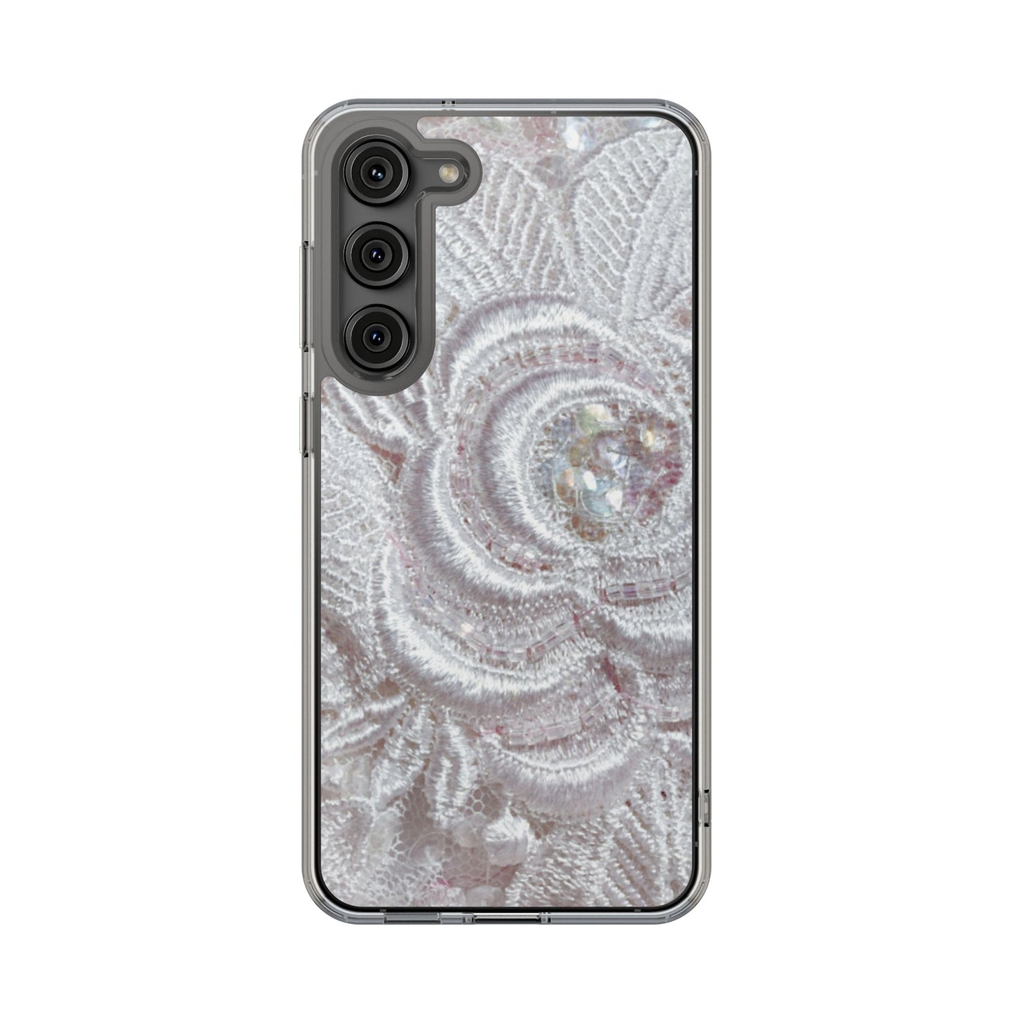 Clear Phone Case – Lace Veil