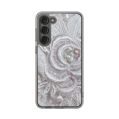 Clear Phone Case – Lace Veil