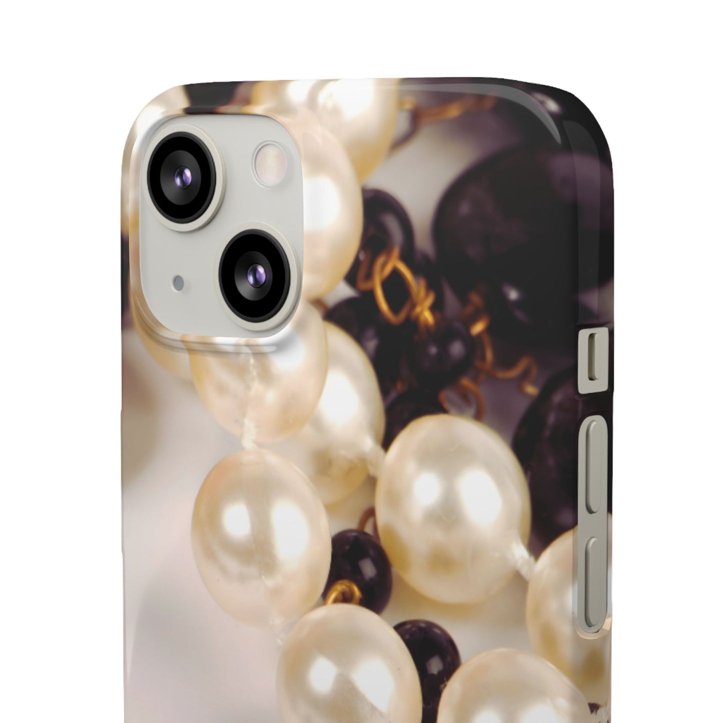 Snap Phone Case – Noir Pearl