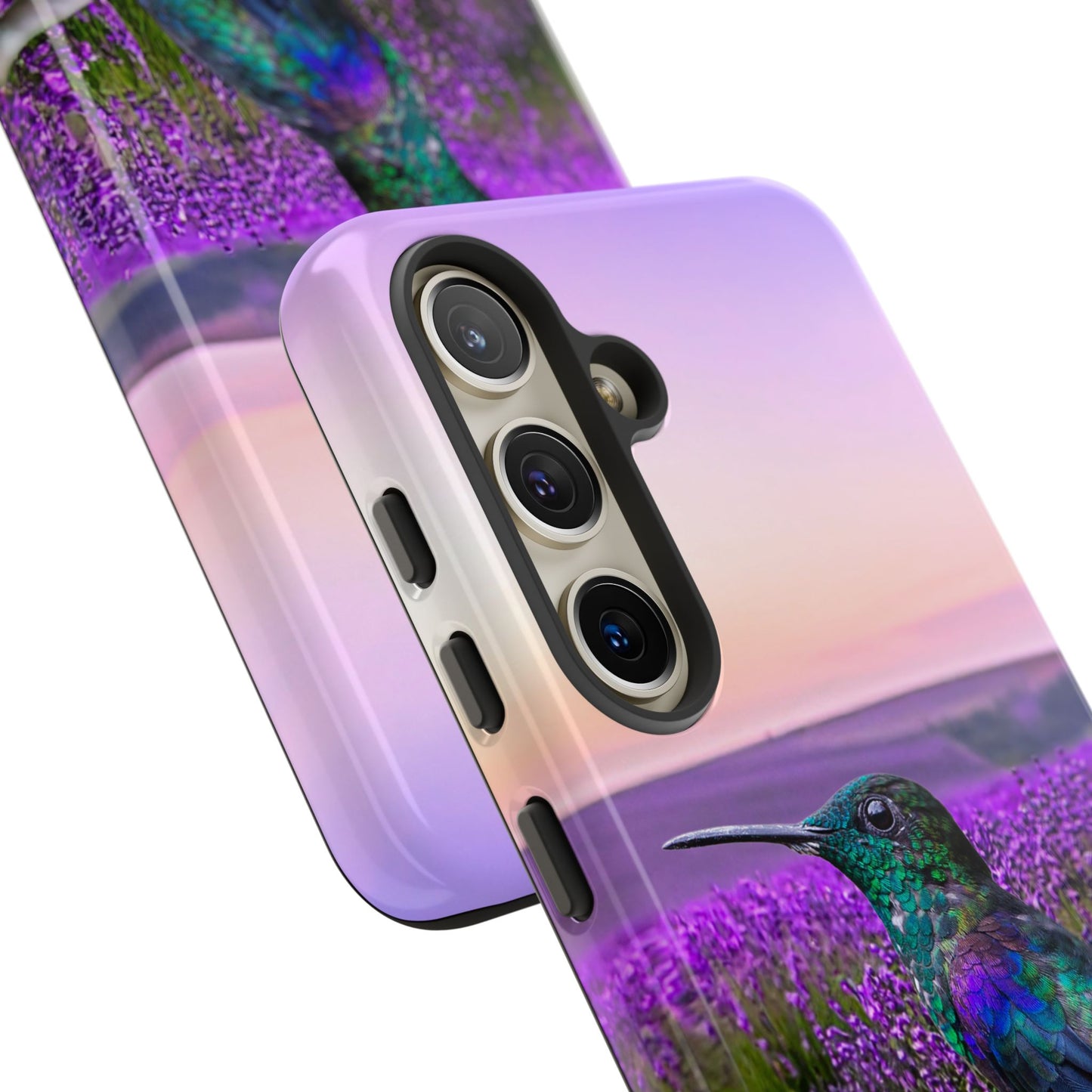 Protective Phone Case – Hummingbird Reverie