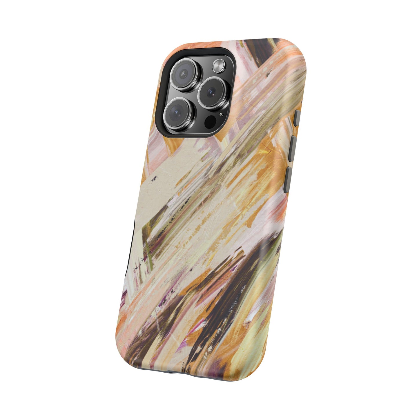 Wireless-Charging Compatible Case – Brush & Bronze