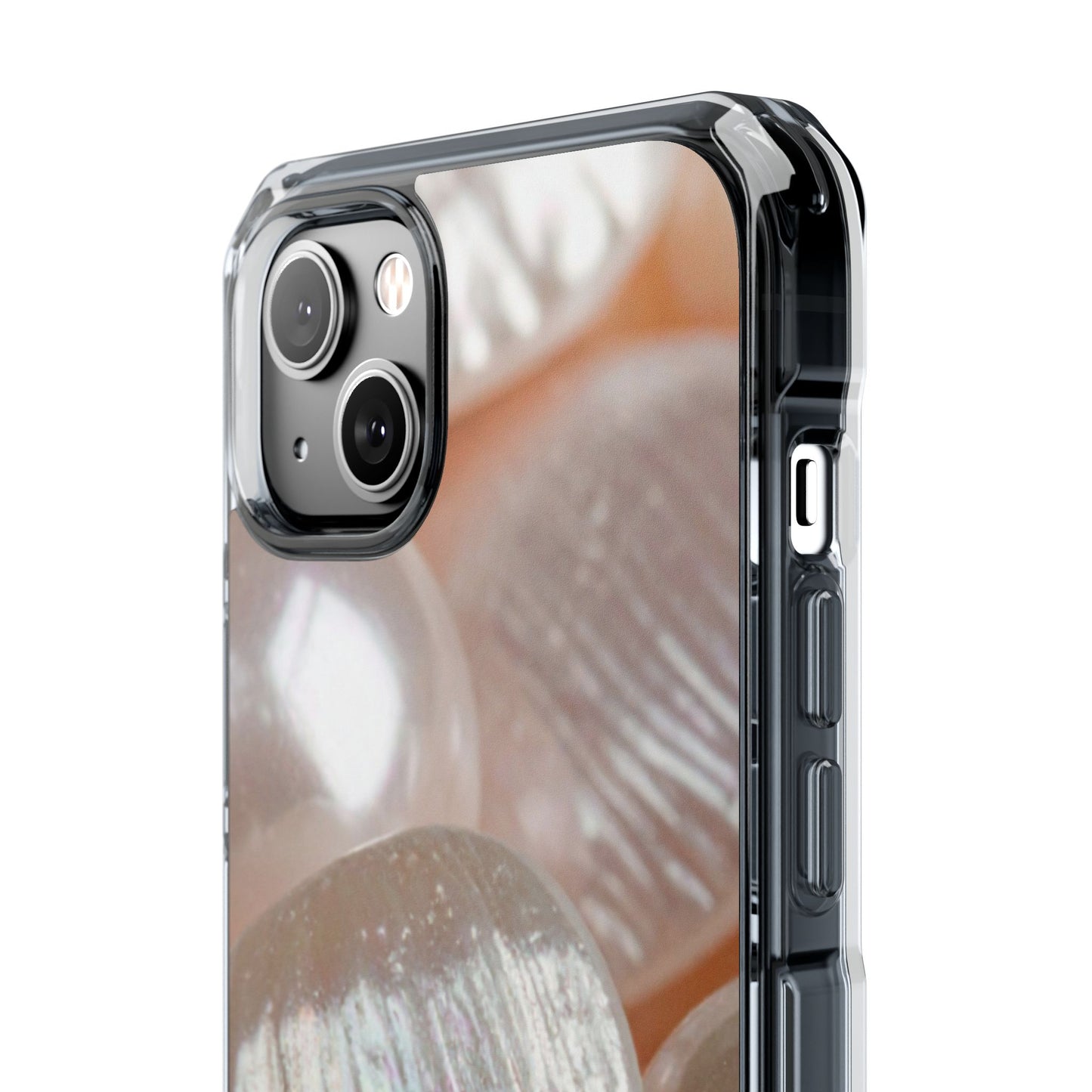 Clear Magnetic Phone Case – Blush Pearl