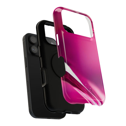 Impact-Resistant Phone Case – Magenta Motion