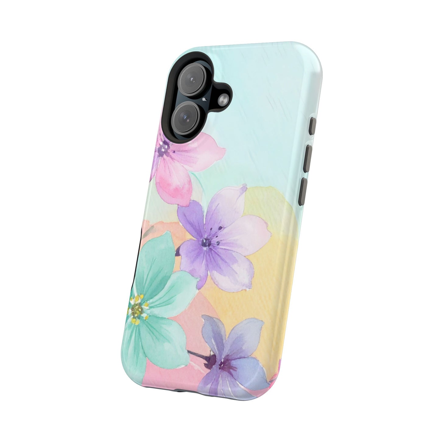 Wireless-Charging Compatible Case – Water Petal