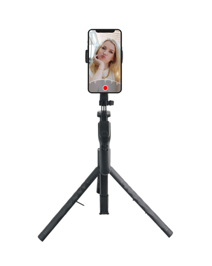 68-Inch Professional Phone & Camera Tripod Stand with Remote - Multi-Function Selfie Stick