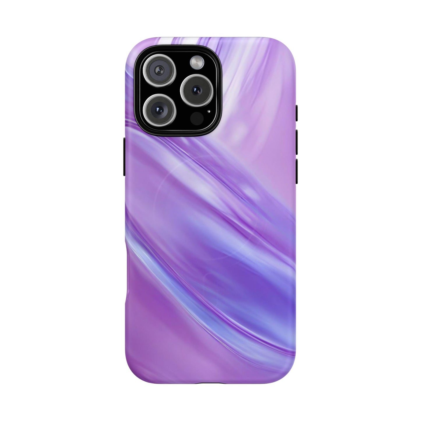 Protective Magnetic Phone Case – Lavender Wave
