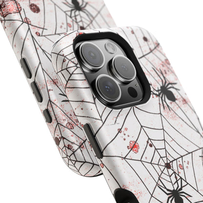 Impact-Resistant Phone Case – Blood Web