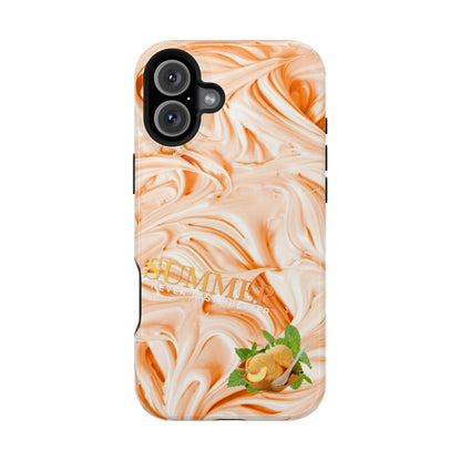 Impact-Resistant Phone Case – Peach Sorbet