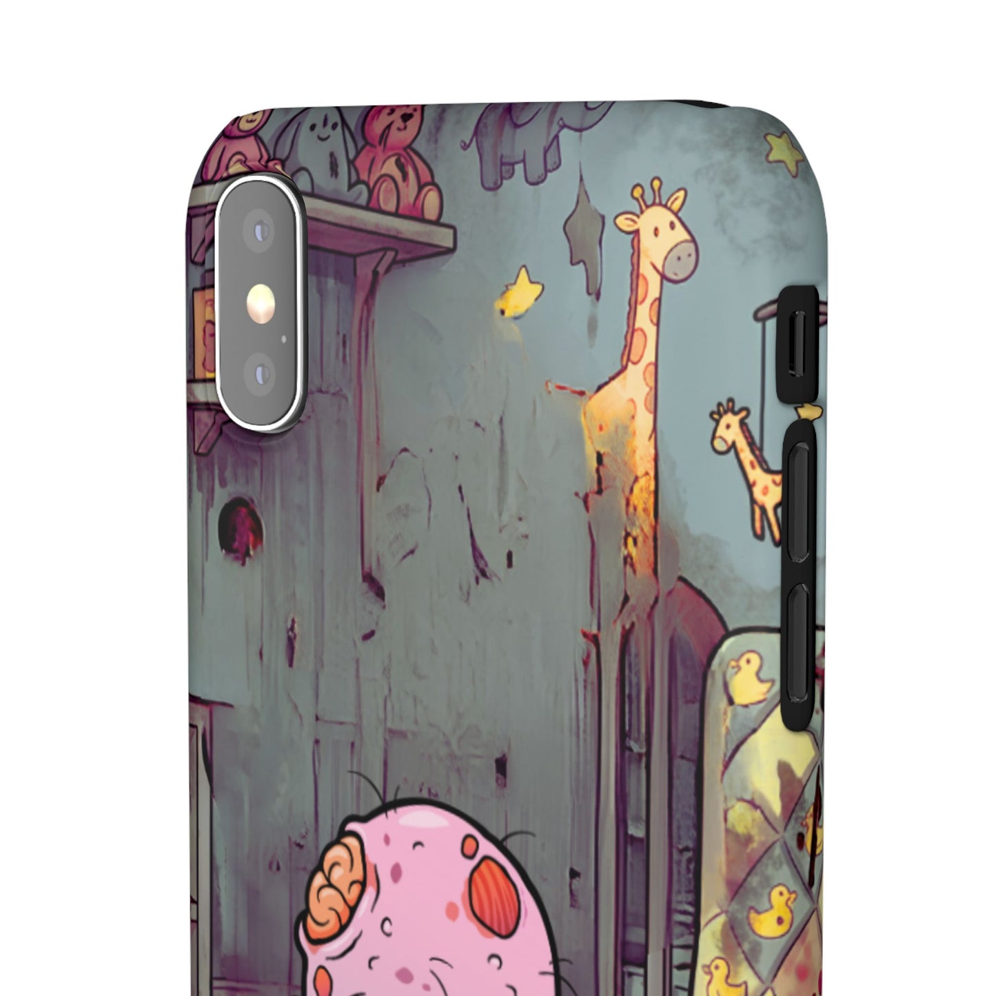 Phone Case — Creepy Cute Zombie Baby Nursery Design