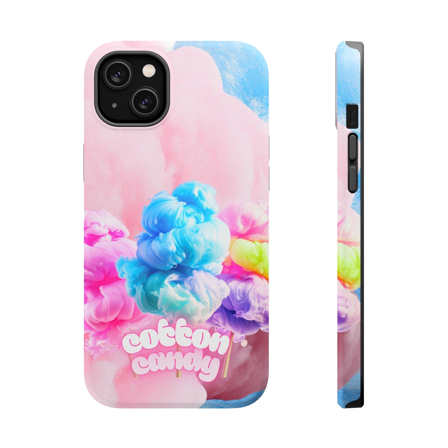 Wireless-Charging Compatible Case – Cotton Candy Dream