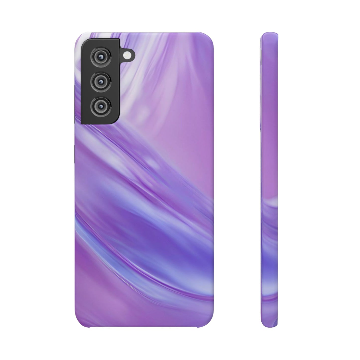 Snap Phone Case – Lavender Wave