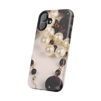 Wireless-Charging Compatible Case – Noir Pearl