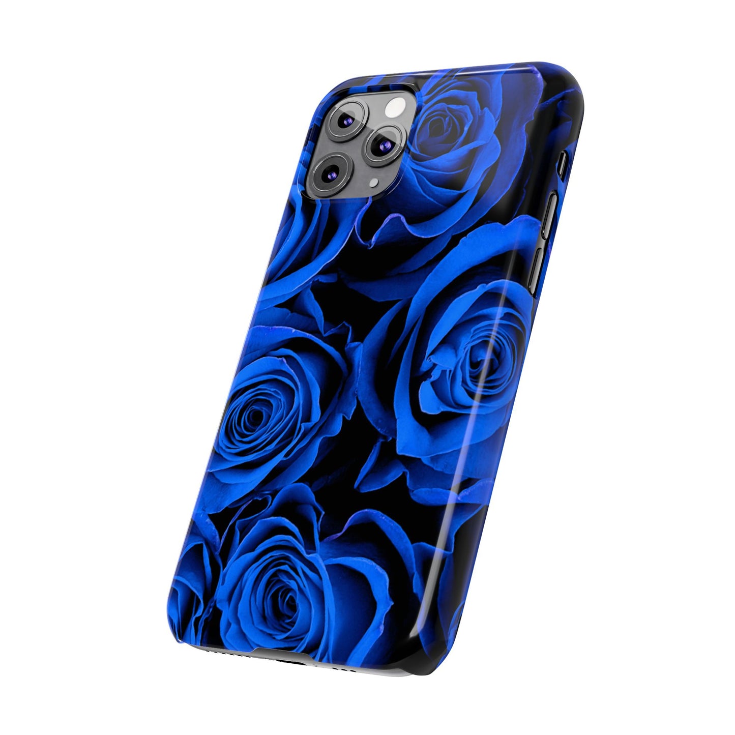 Slim Phone Case – Midnight Bloom