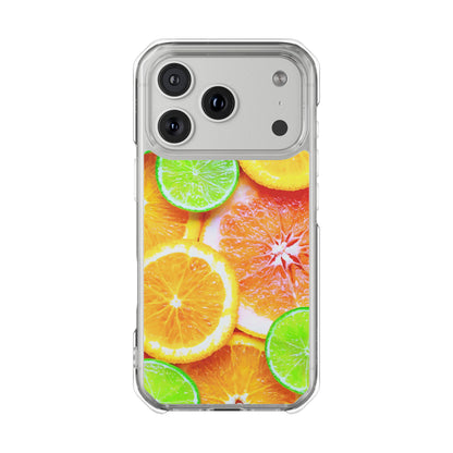 Clear Magnetic Phone Case – Sunkissed Citrus