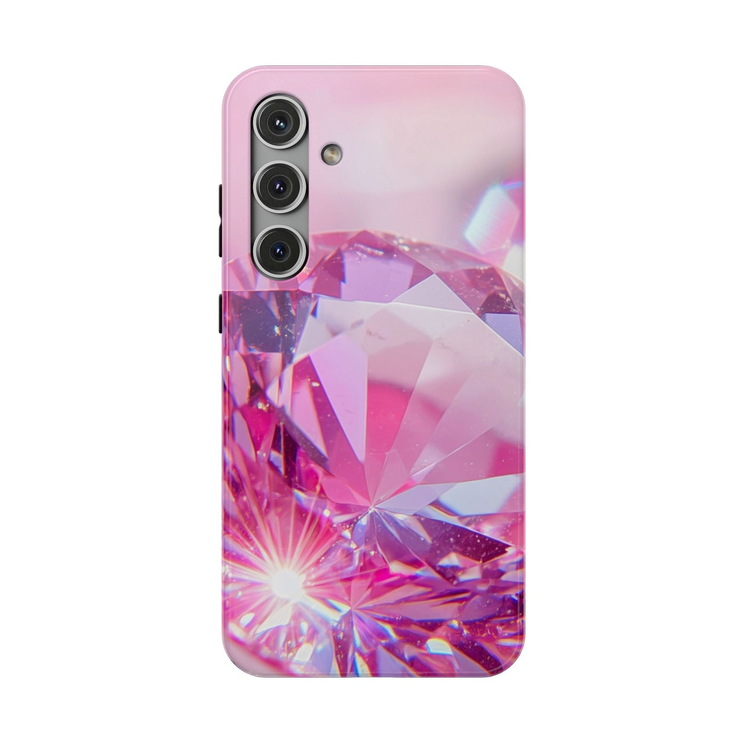 Impact-Resistant Phone Case – Pink Ice