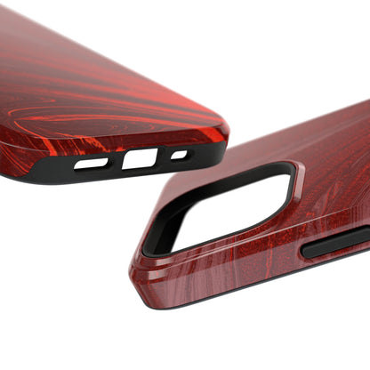 Impact-Resistant Phone Case — Crimson Current
