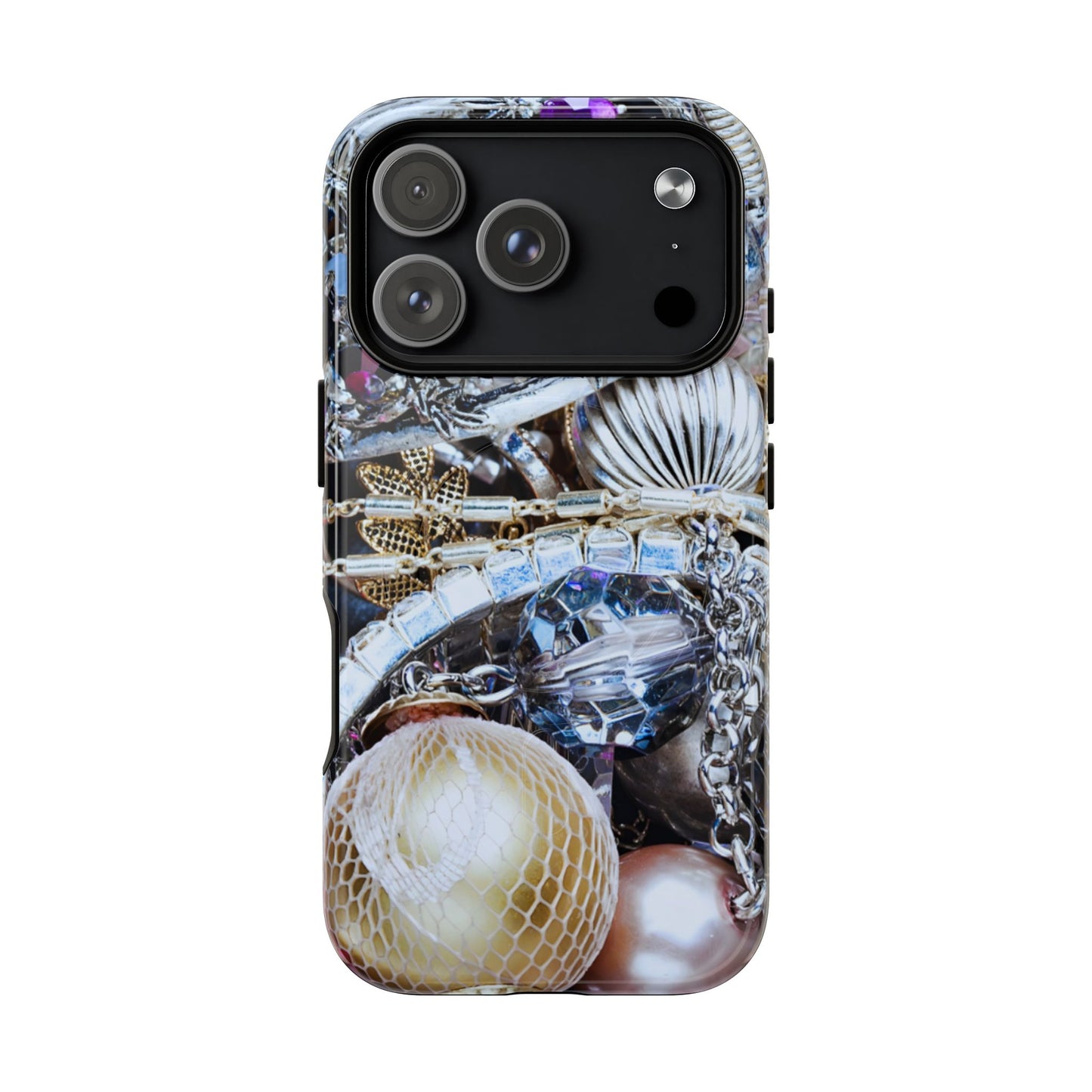 Protective Magnetic Phone Case – Chrome Jewel