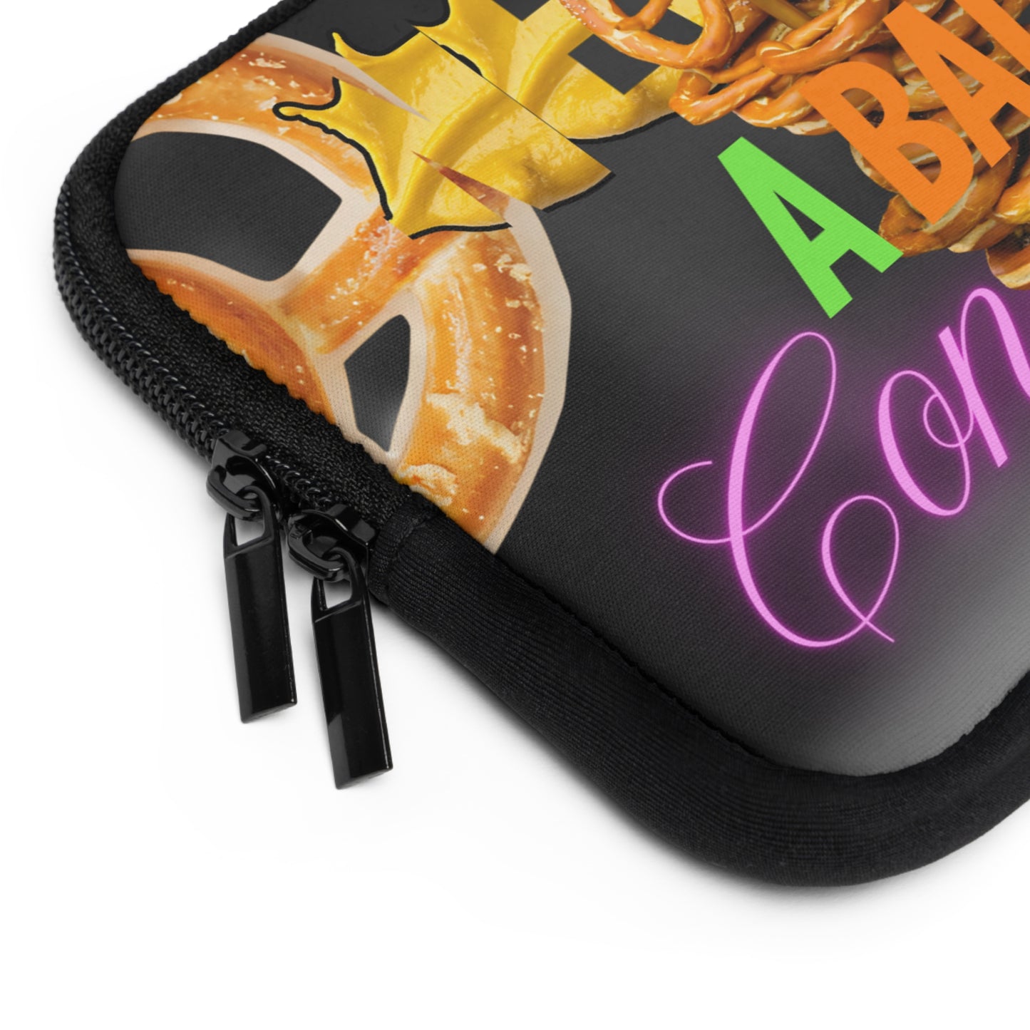 Laptop Sleeve – Never a Bad Connection Pretzel Stack