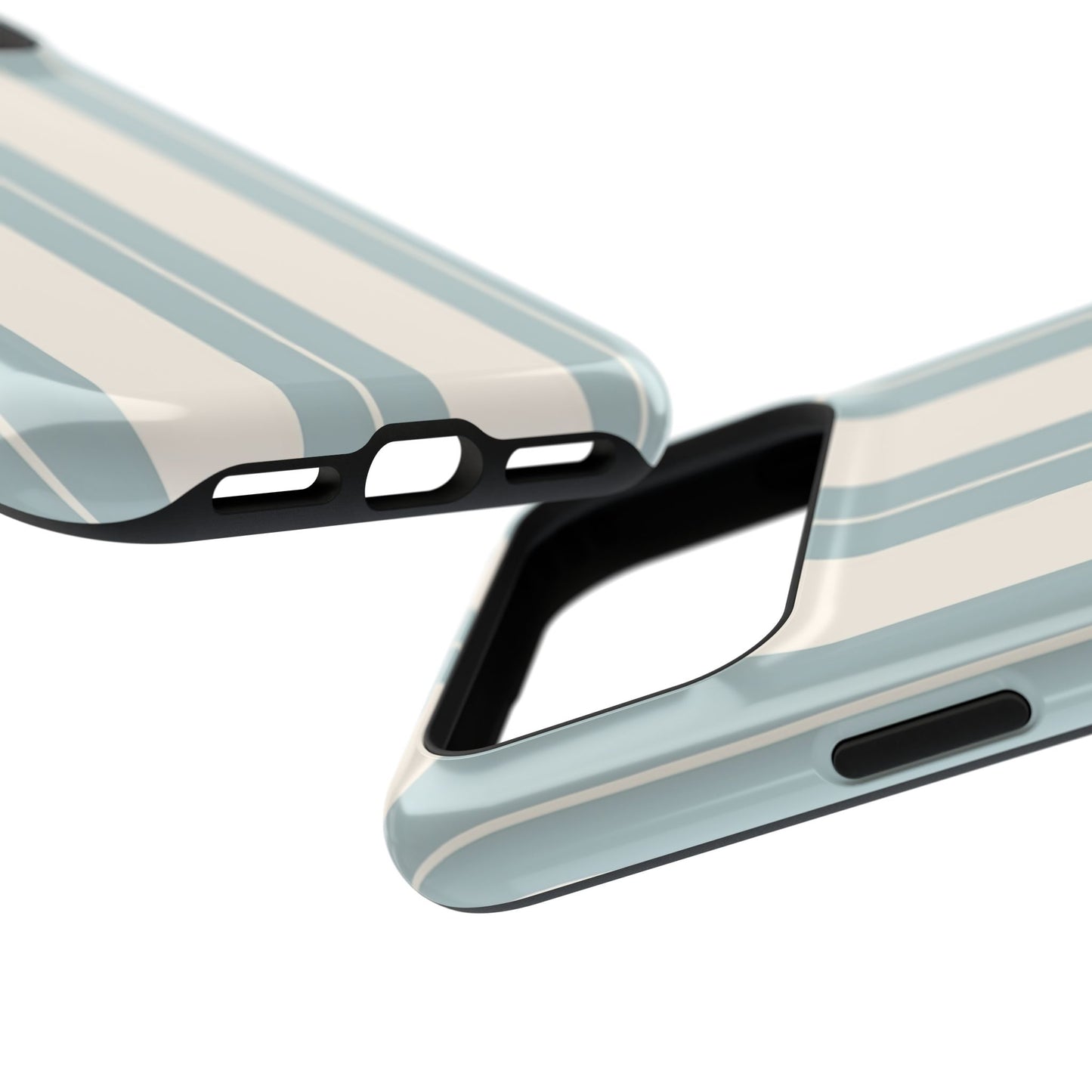 Impact-Resistant Phone Case – Coastal Stripe
