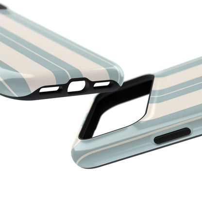 Impact-Resistant Phone Case – Coastal Stripe