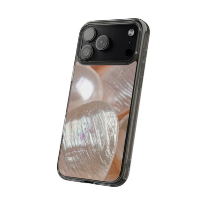 Clear Phone Case – Blush Pearl