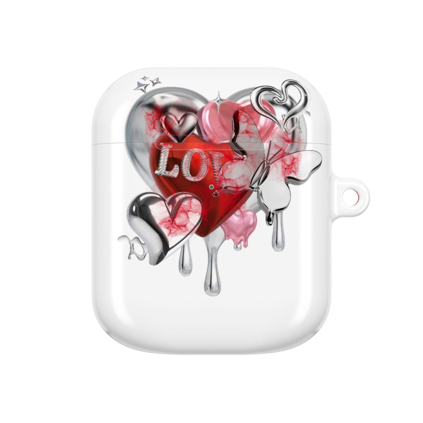 Wireless Earbud Case Cover – Chrome Love