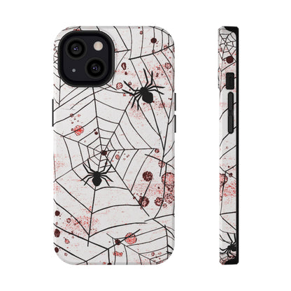 Impact-Resistant Phone Case – Blood Web