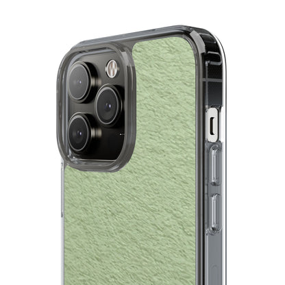 Clear Phone Case – Matcha Wash