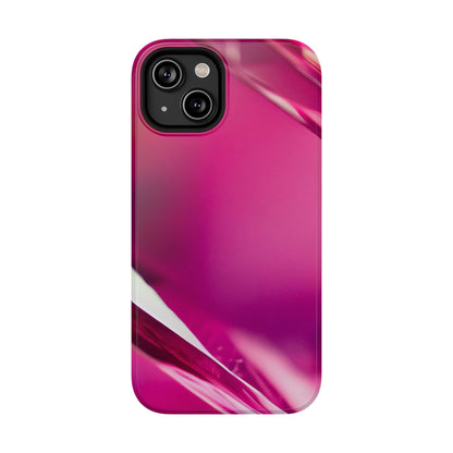 Impact-Resistant Phone Case – Magenta Motion