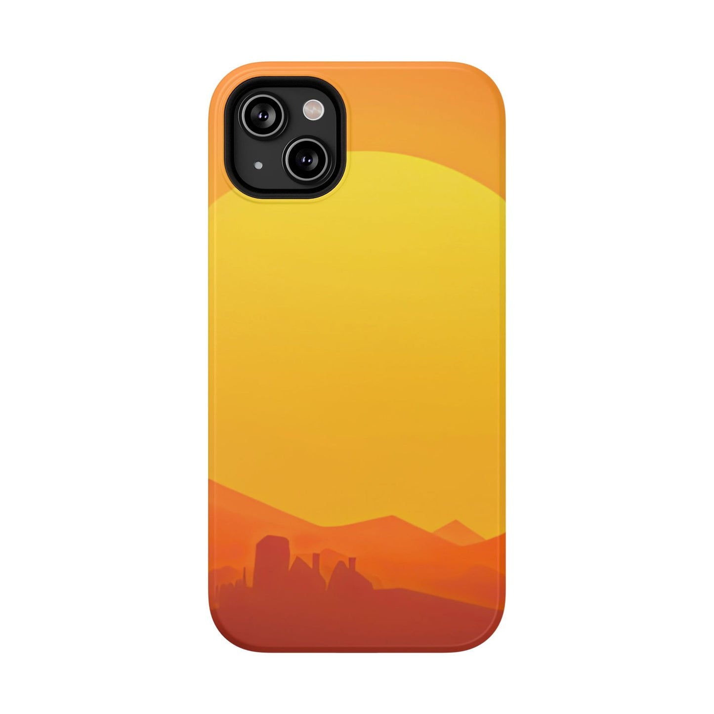 Impact-Resistant Phone Case – Desert Sunrise
