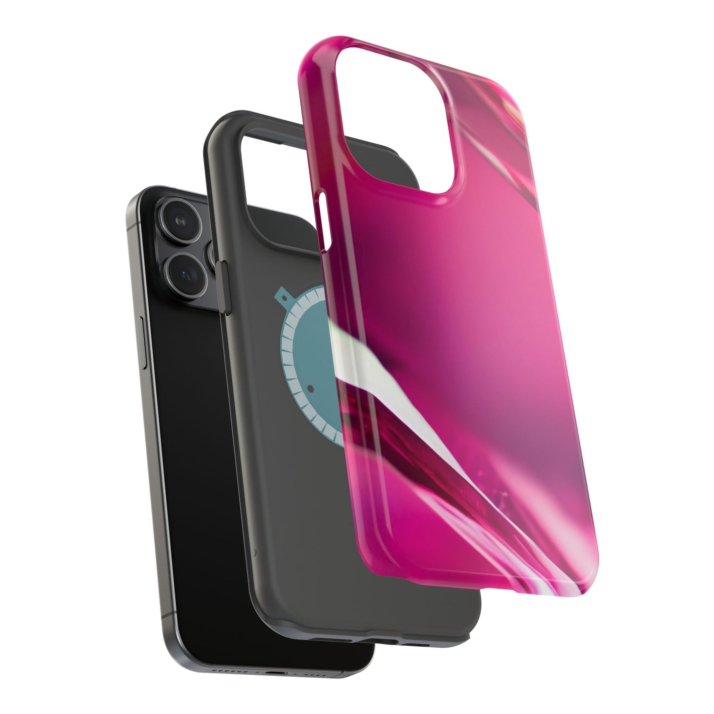 Wireless-Compatible Charging Case – Magenta Motion
