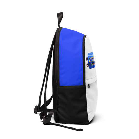 Backpack – 215 Connected Logo Blue Accent