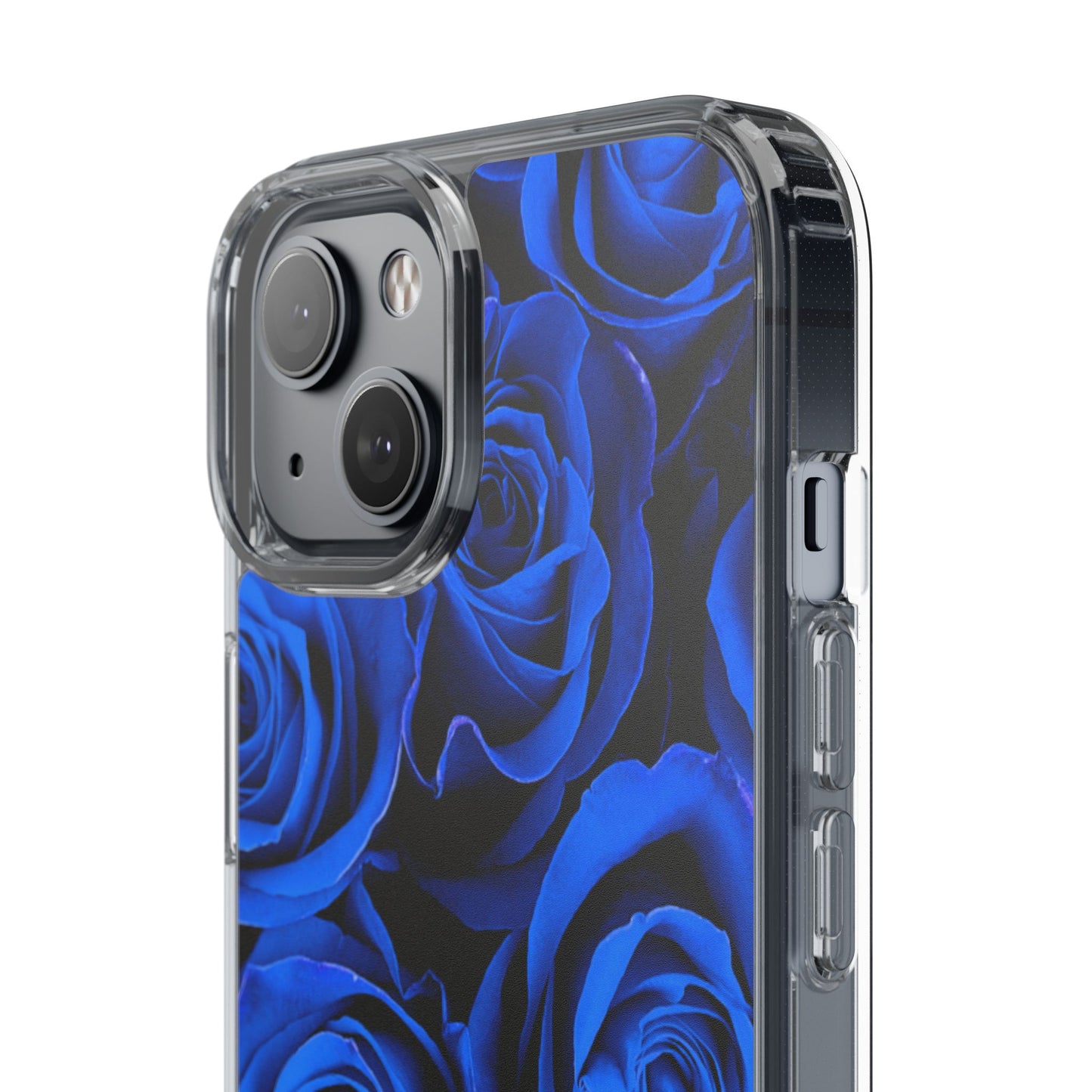 Clear Phone Case – Midnight Bloom